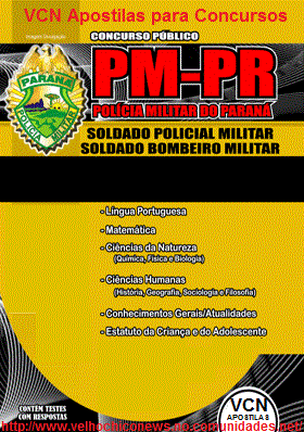 APOSTILA DIGITAL PREPARATORIA PARA CONCURSO PM PR 2012