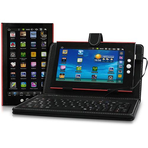 Tablet Phaser Kino com Android 2.2 Wi-Fi Tela 7